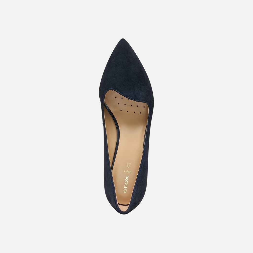 Dress pumps KLEOPY WOMAN Dark Navy - image number 6 | GEOX