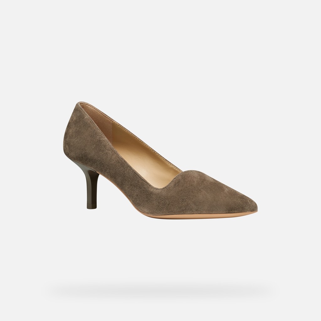Dress pumps KLEOPY WOMAN Taupe - image number 3 | GEOX