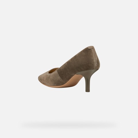 Dress pumps KLEOPY WOMAN Taupe - image number 4 | GEOX