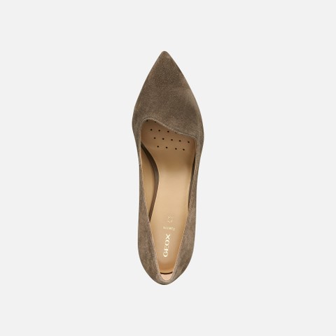 Dress pumps KLEOPY WOMAN Taupe - image number 6 | GEOX