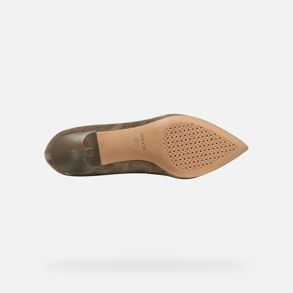 Dress pumps KLEOPY WOMAN Taupe - image number 7 | GEOX