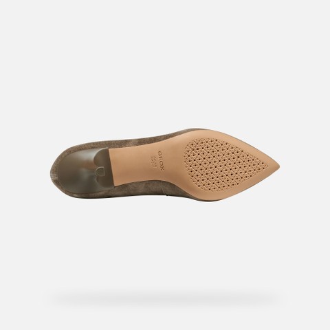 Dress pumps KLEOPY WOMAN Taupe - image number 7 | GEOX