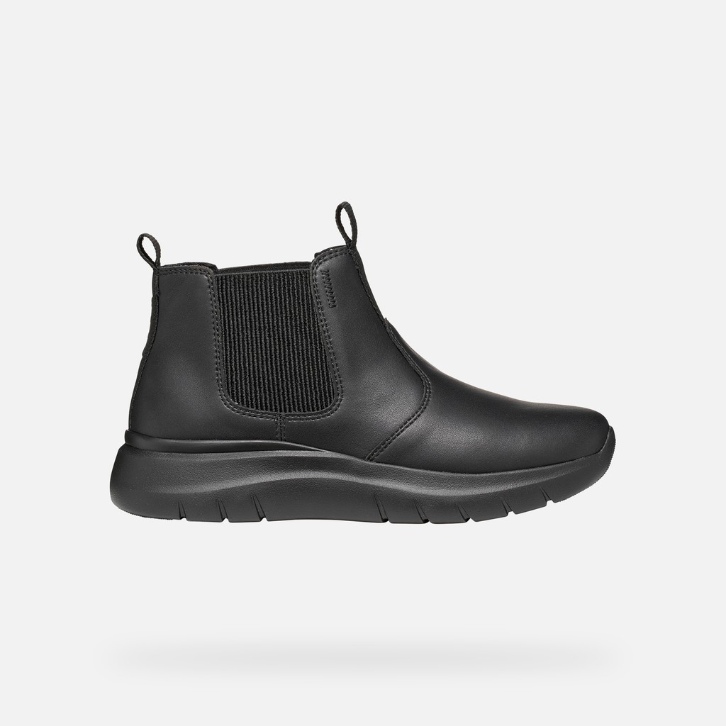 Chelsea boots PLUMMERY WOMAN Black - image number 2 | GEOX