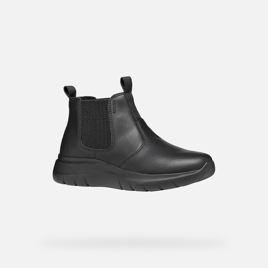 Chelsea boots PLUMMERY WOMAN Black - image number 3 | GEOX