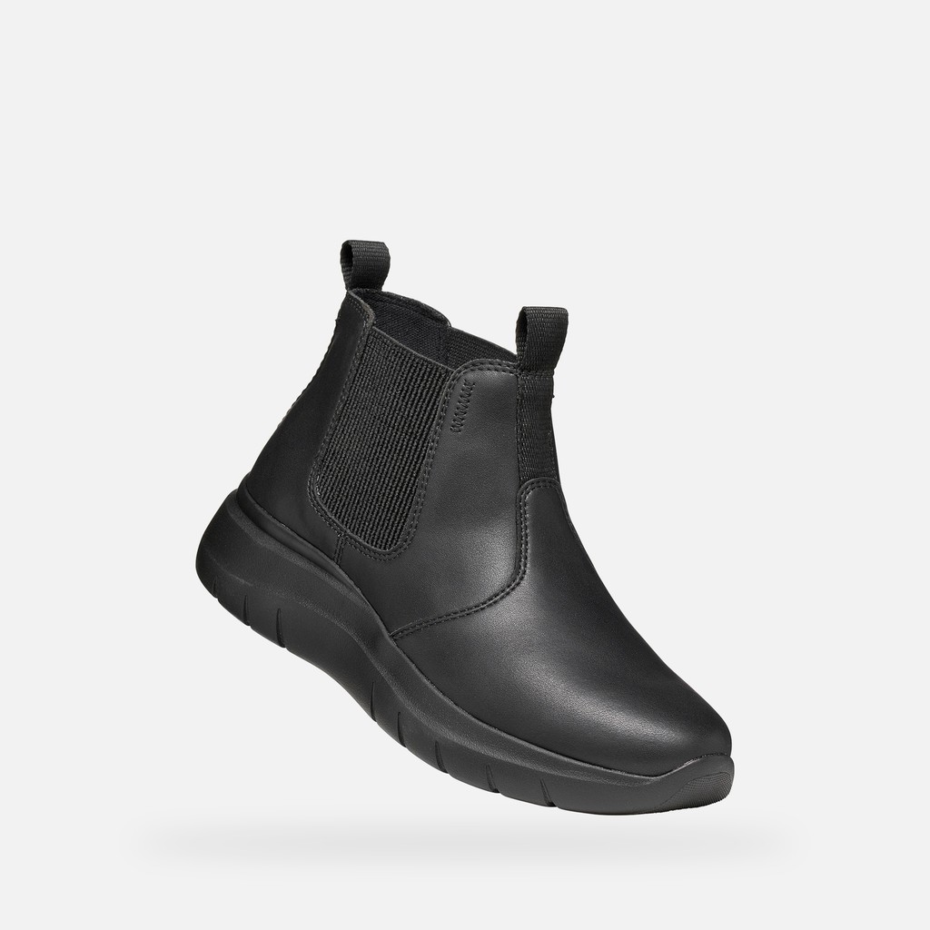 Chelsea boots PLUMMERY WOMAN Black - image number 5 | GEOX