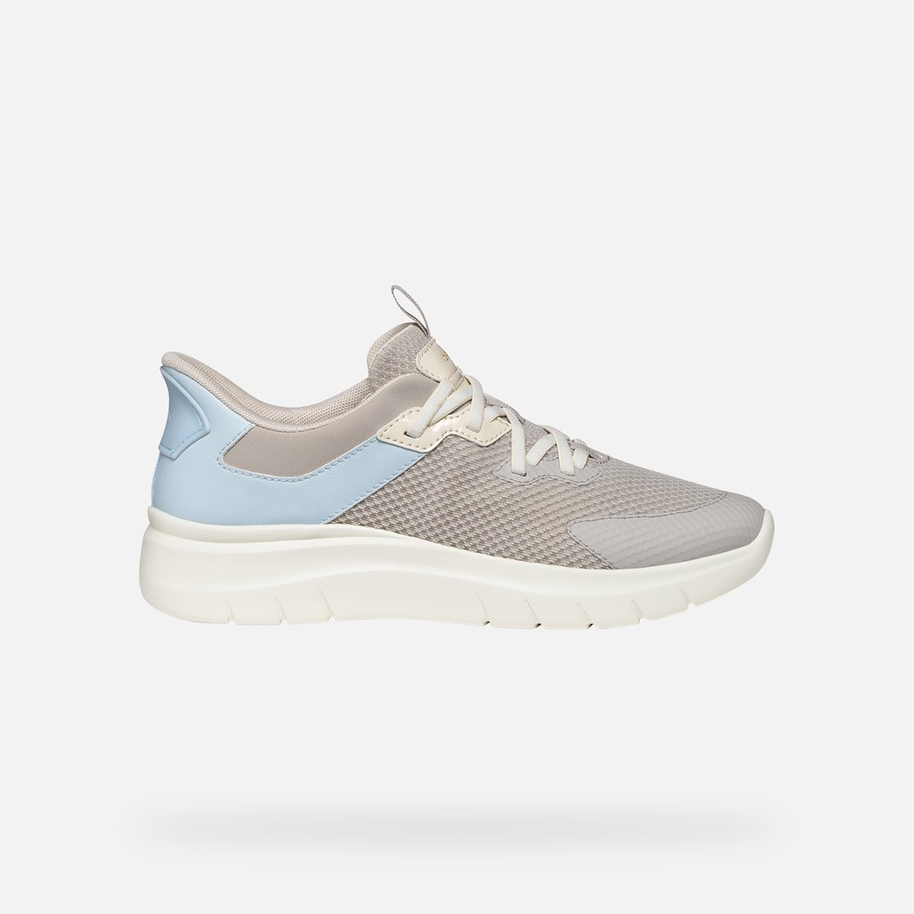 Plummery Plus Femme Gris/bleu Ciel Clair