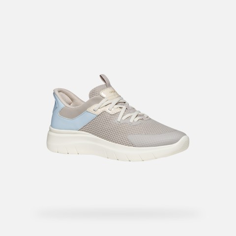 SNEAKERS PLUMMERY PLUS FEMME Beige et autres couleurs - image number 2 | GEOX