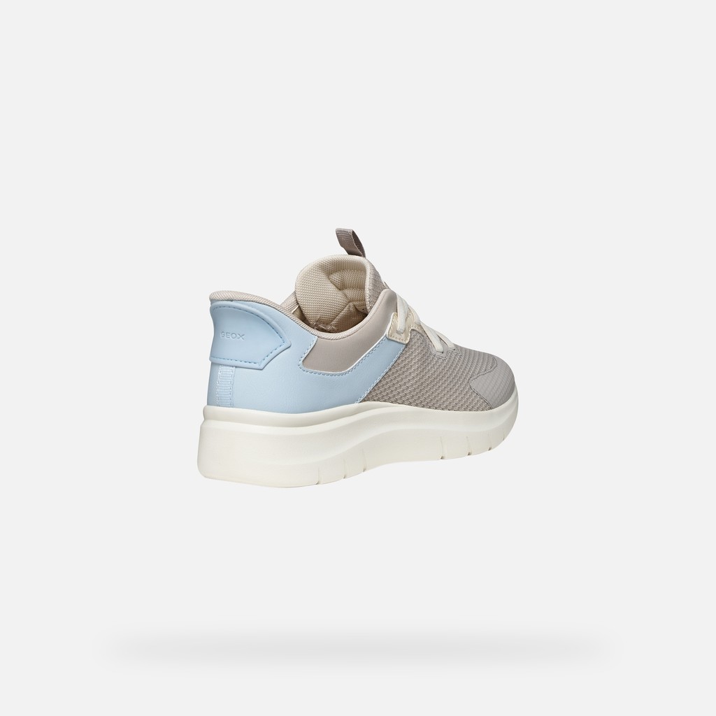 SNEAKERS PLUMMERY PLUS FEMME Beige et autres couleurs - image number 4 | GEOX