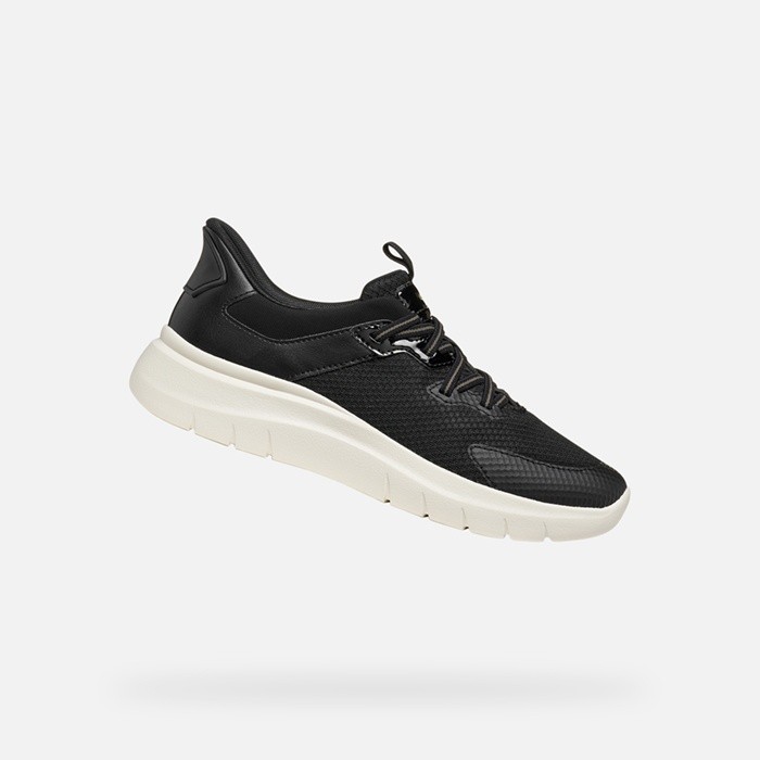 Sneakers PLUMMERY PLUS FEMME Noir | GEOX