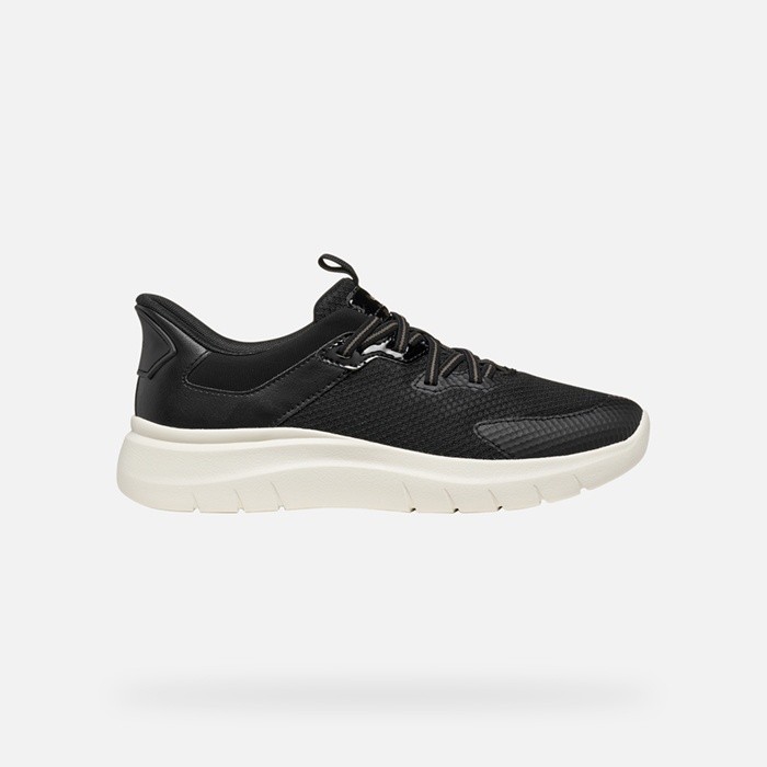 Sneakers PLUMMERY PLUS DONNA Nero | GEOX