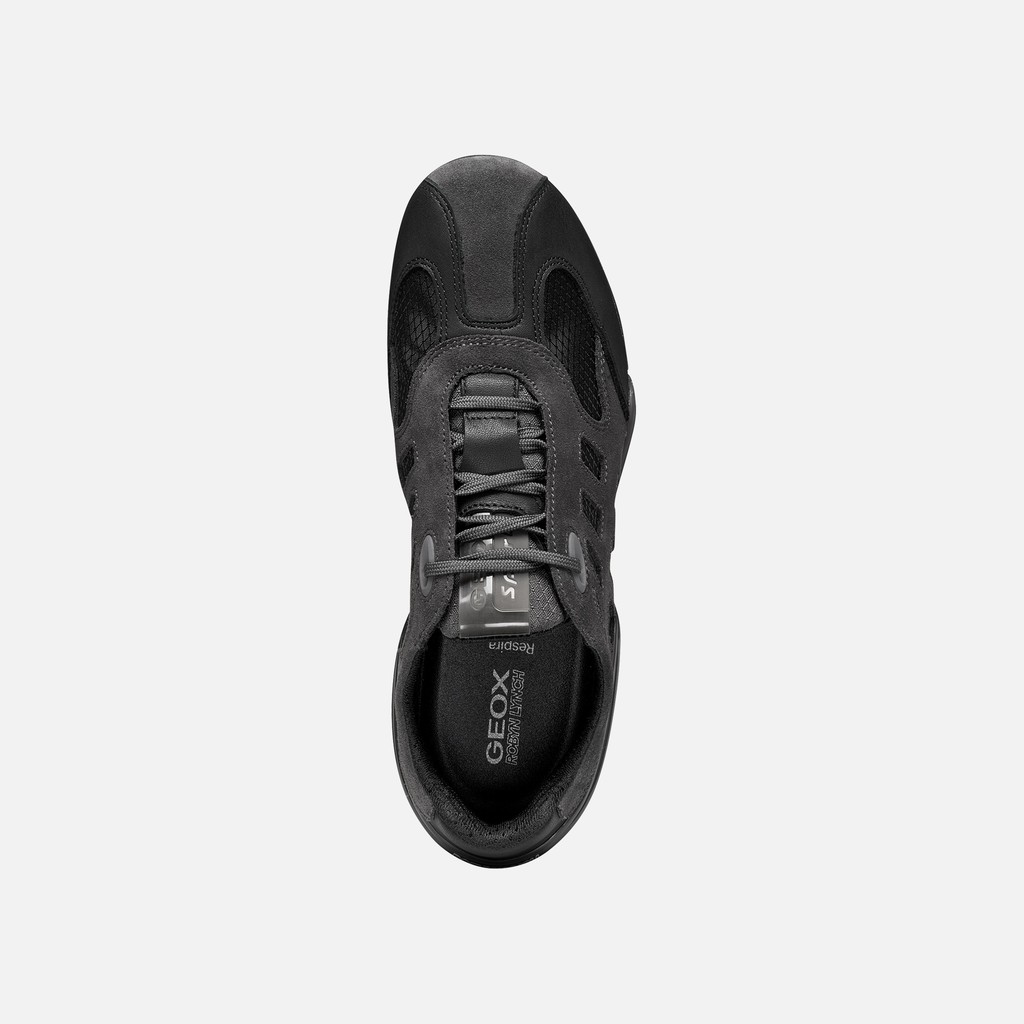 Vintage low top sneakers ARCHIVE SNAKE WOMAN Black/Dark Grey - image number 5 | GEOX