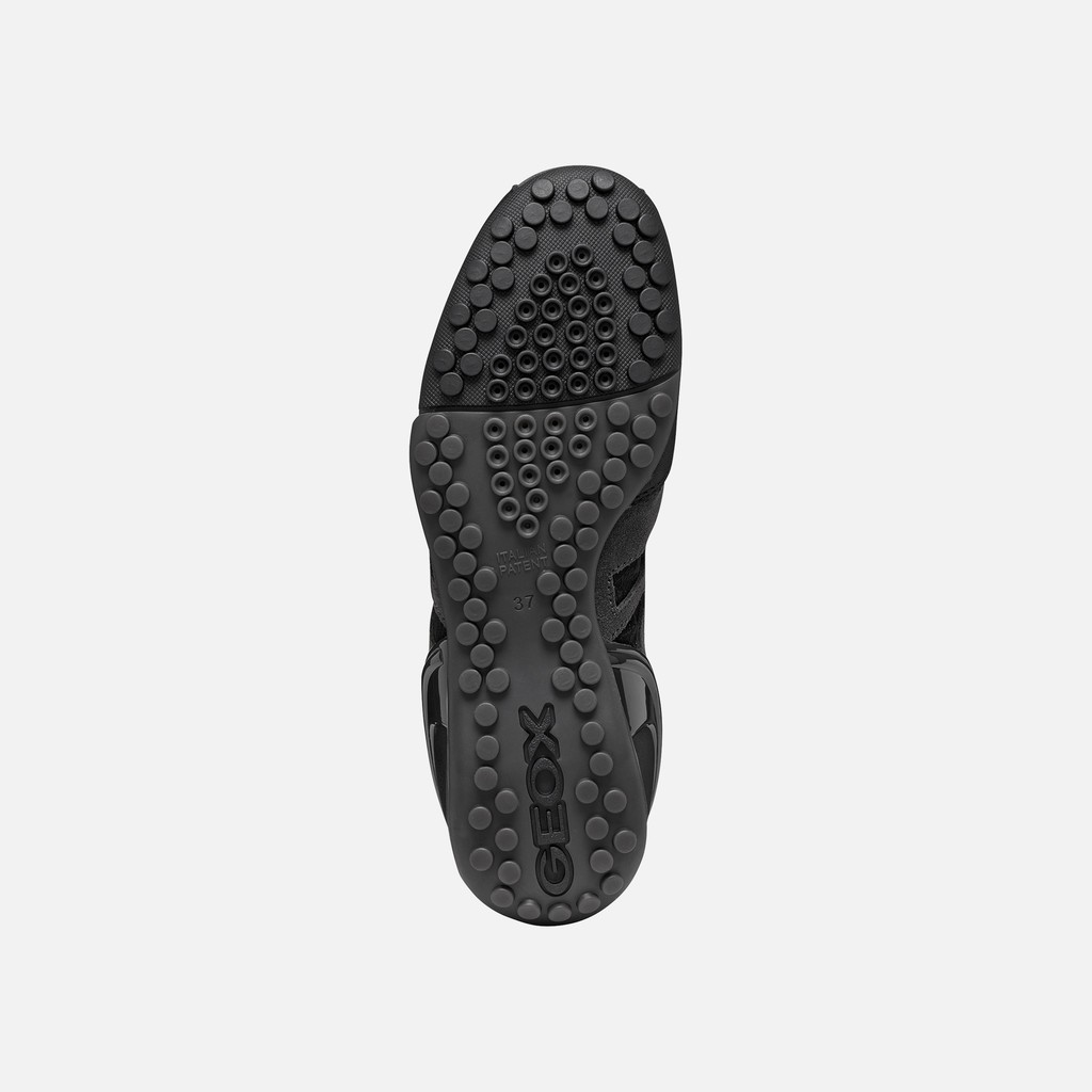 Vintage low top sneakers ARCHIVE SNAKE WOMAN Black/Dark Grey - image number 6 | GEOX