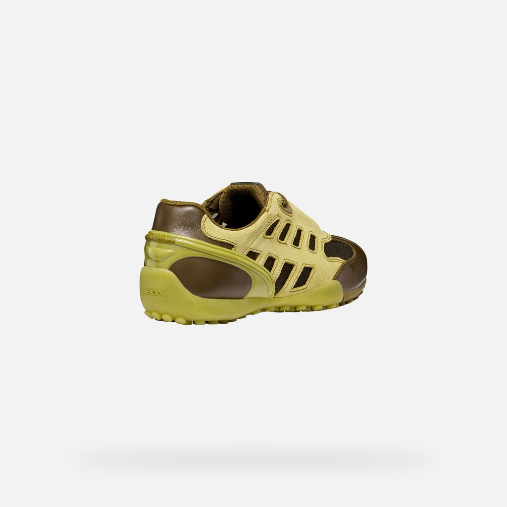 Vintage low top sneakers ARCHIVE SNAKE WOMAN Olive/Green - image number 4 | GEOX