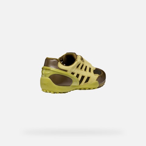 Vintage low top sneakers ARCHIVE SNAKE WOMAN Olive/Green - image number 4 | GEOX