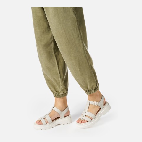 Platform sandals ADACTER S B WOMAN Light Sand - image number 1 | GEOX