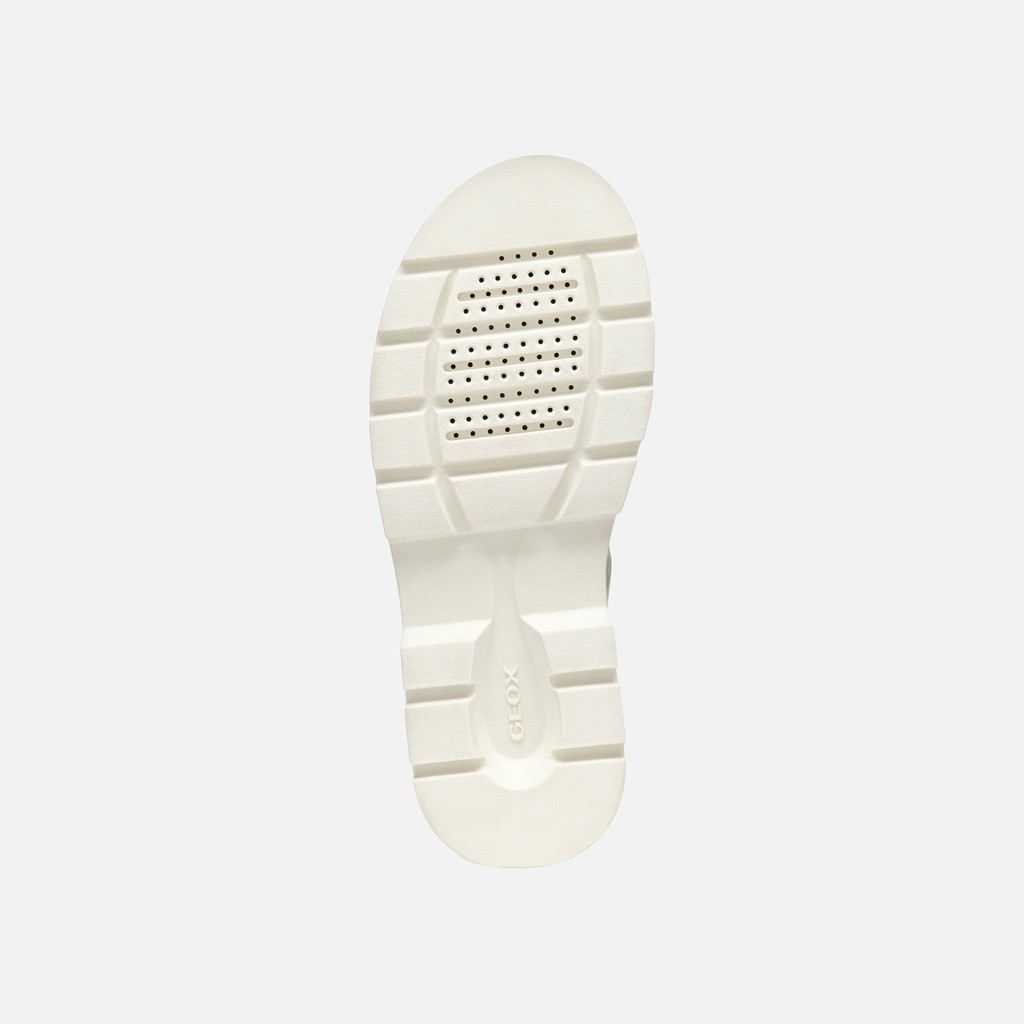 Platform sandals ADACTER S B WOMAN Light Sand - image number 7 | GEOX