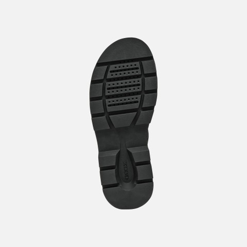 Platform sandals ADACTER S B WOMAN Black - image number 7 | GEOX