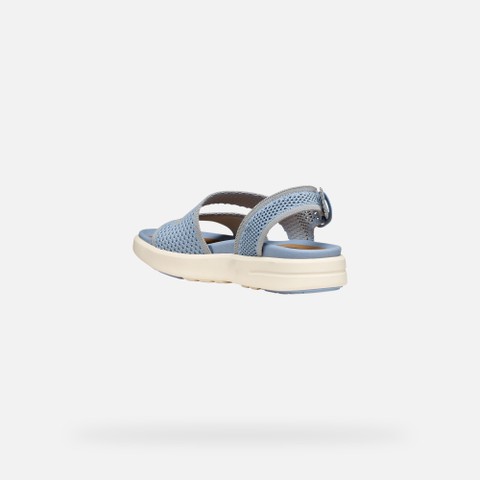 SANDALS CLIMASANDAL SPRT WOMAN Denim/Grey - image number 3 | GEOX