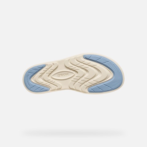 SANDALS CLIMASANDAL SPRT WOMAN Denim/Grey - image number 6 | GEOX