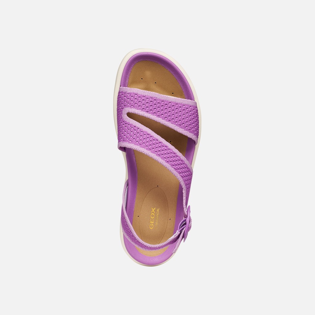 SANDALS CLIMASANDAL SPRT WOMAN Purple - image number 5 | GEOX