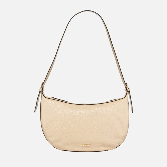 Shoulder bag PLUETTE BAG WOMAN Off White | GEOX