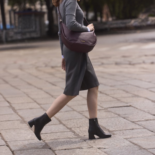 pluette bag woman — bordeaux