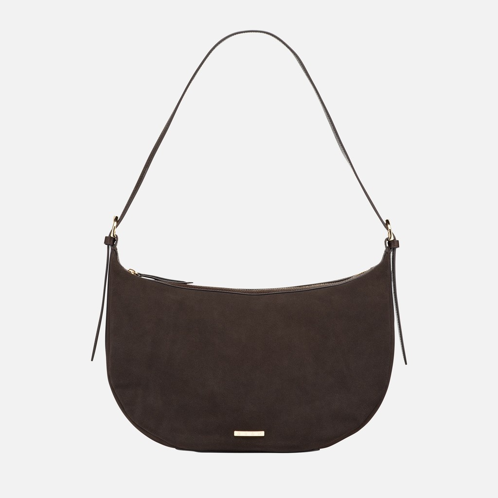 Bolso de hombro PLUETTE BAG MUJER Marr&oacute;n - image number 1 | GEOX