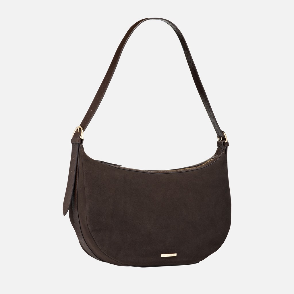 Bolso de hombro PLUETTE BAG MUJER Marr&oacute;n - image number 2 | GEOX