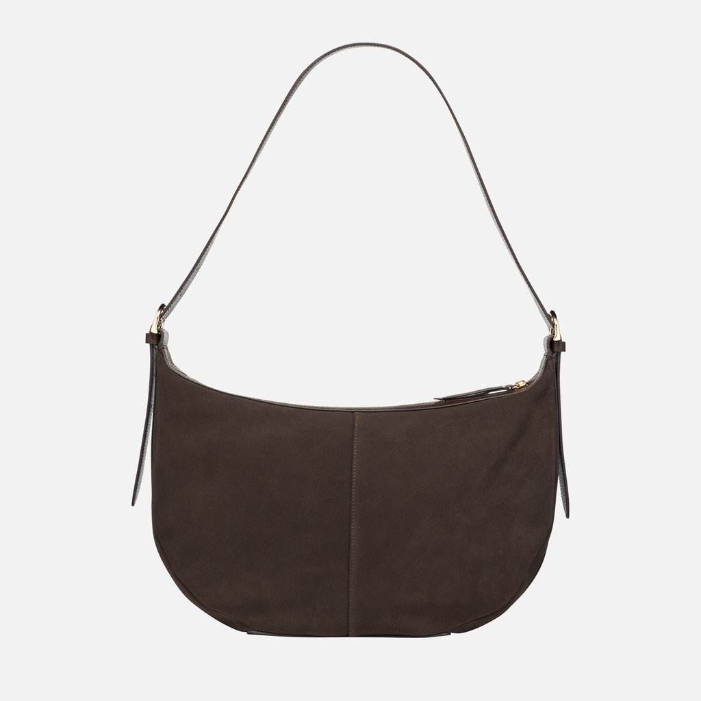 Bolso de hombro PLUETTE BAG MUJER Marr&oacute;n - image number 3 | GEOX