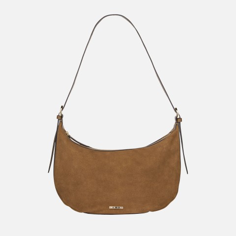 Bolso de hombro PLUETTE BAG MUJER Tabaco | GEOX