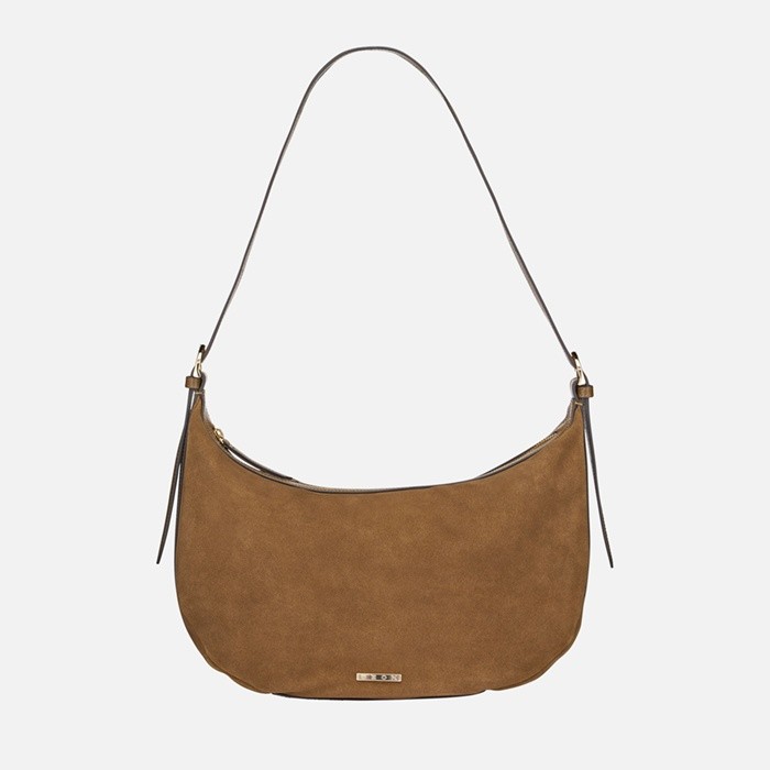 Borsa a spalla PLUETTE BAG DONNA Tabacco | GEOX