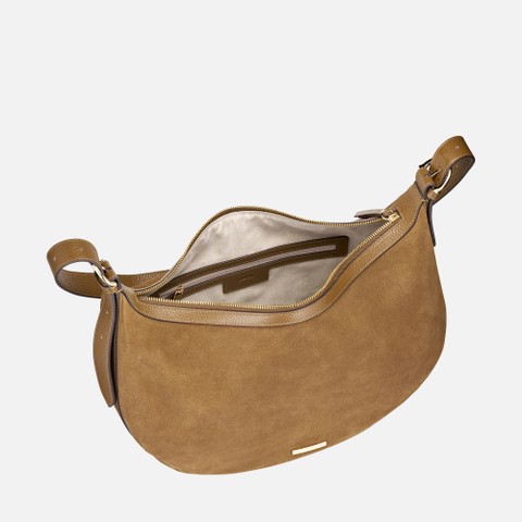 Bolso de hombro PLUETTE BAG MUJER Tabaco - image number 3 | GEOX
