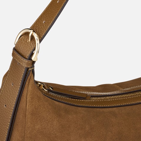 Bolso de hombro PLUETTE BAG MUJER Tabaco - image number 4 | GEOX