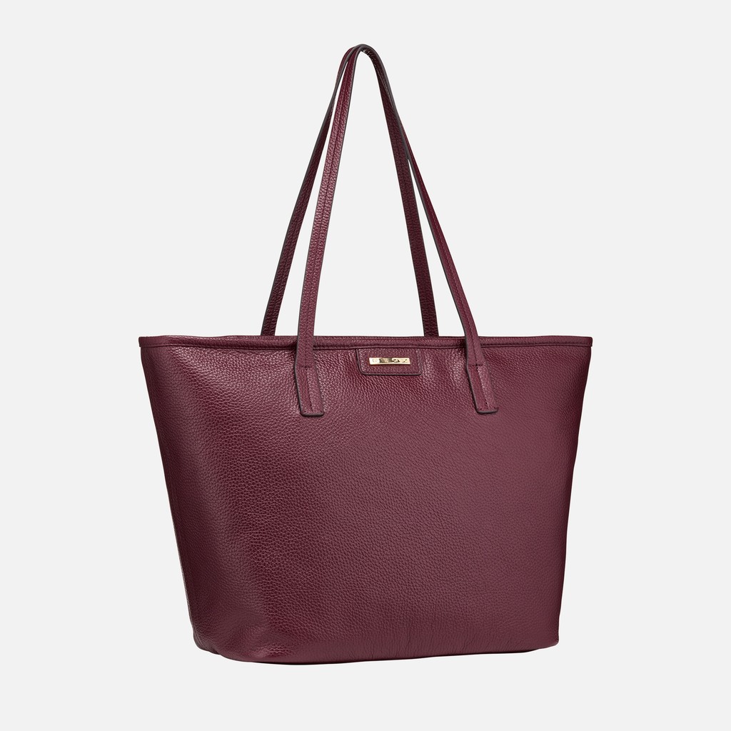 Schoudertas ZHARPERY BAG DAMES Wijnrood - image number 1 | GEOX