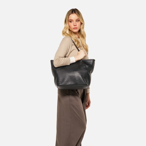 Shoulder bag ZHARPERY BAG WOMAN Black - image number 5 | GEOX