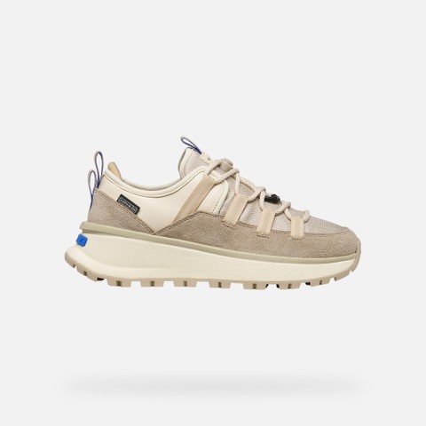 Sneakers imperm&eacute;ables GXRN-03 ABX FEMME Beige clair - image number 2 | GEOX