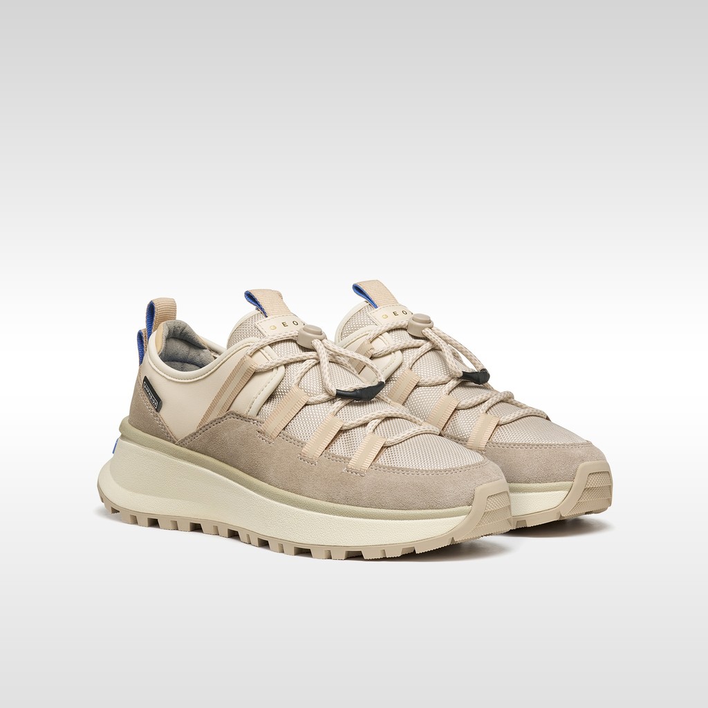 Sneakers imperm&eacute;ables GXRN-03 ABX FEMME Beige clair - image number 8 | GEOX