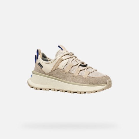Sneakers imperm&eacute;ables GXRN-03 ABX FEMME Beige clair - image number 3 | GEOX