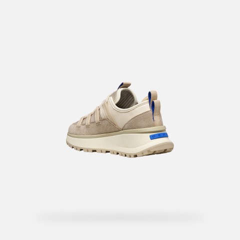 Sneakers imperm&eacute;ables GXRN-03 ABX FEMME Beige clair - image number 4 | GEOX