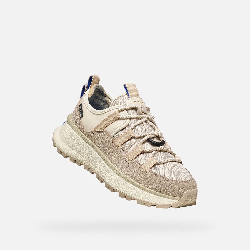 Sneakers imperm&eacute;ables GXRN-03 ABX FEMME Beige clair - image number 5 | GEOX