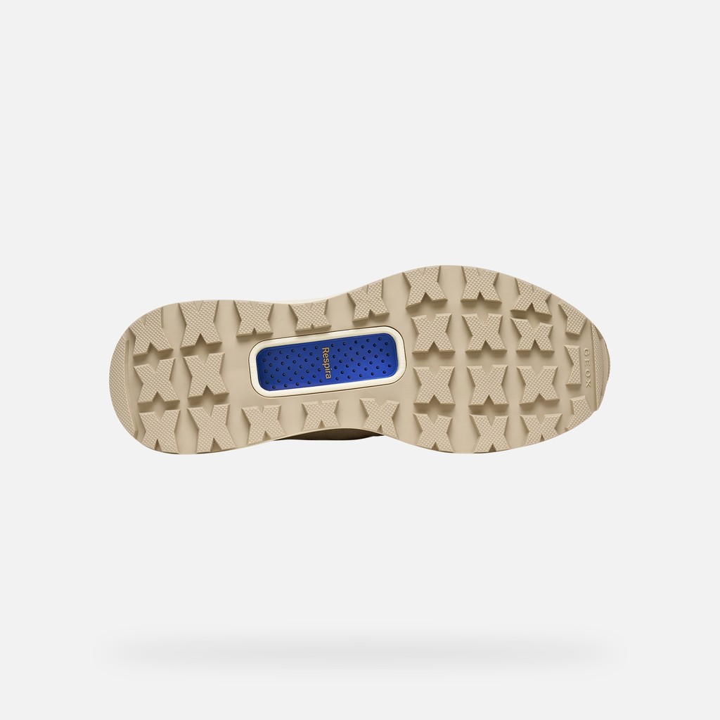 Sneakers imperm&eacute;ables GXRN-03 ABX FEMME Beige clair - image number 7 | GEOX