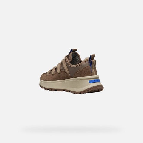 Sneakers imperm&eacute;ables GXRN-03 ABX FEMME Taupe - image number 4 | GEOX