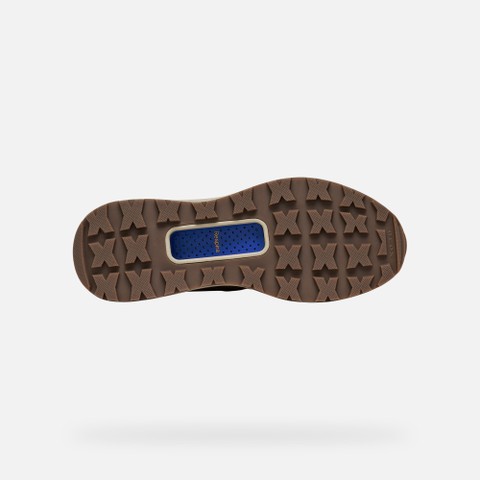 Sneakers imperm&eacute;ables GXRN-03 ABX FEMME Taupe - image number 7 | GEOX