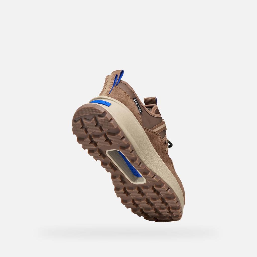 Sneakers imperm&eacute;ables GXRN-03 ABX FEMME Taupe - image number 9 | GEOX