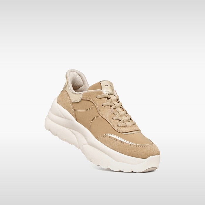 Baskets slip in XTORS PLUS FEMME Cuir | GEOX