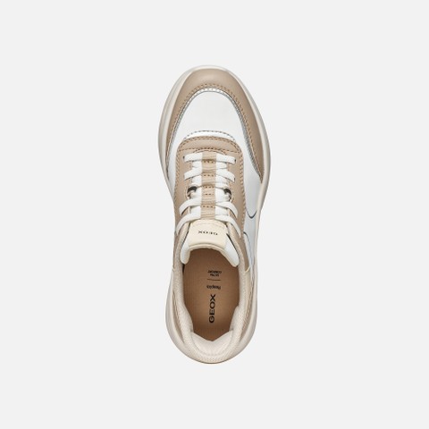 Slip in sneakers XTORS PLUS WOMAN White/Beige - image number 5 | GEOX
