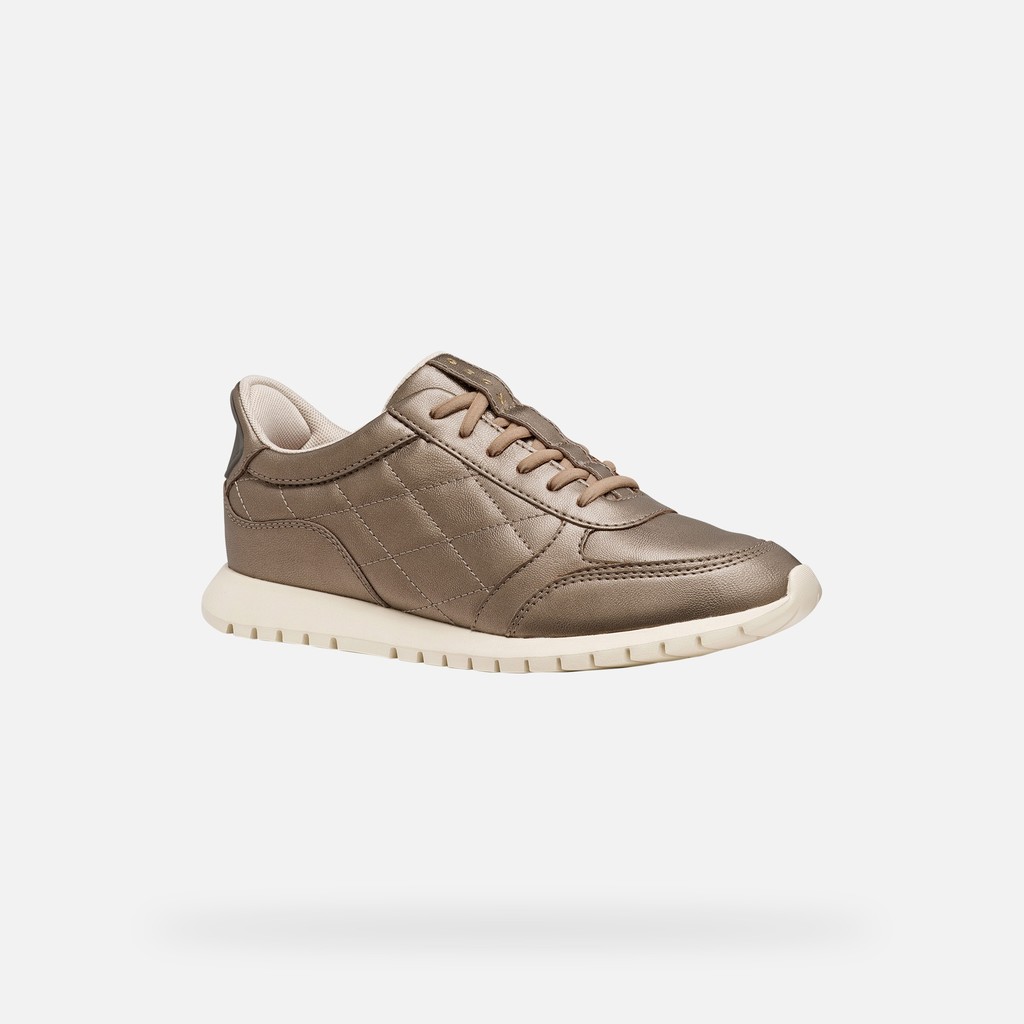 Baskets slip in SUKIE 2.0 PLUS FEMME Beige clair - image number 2 | GEOX