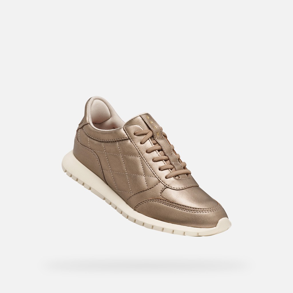 Baskets slip in SUKIE 2.0 PLUS FEMME Beige clair - image number 4 | GEOX