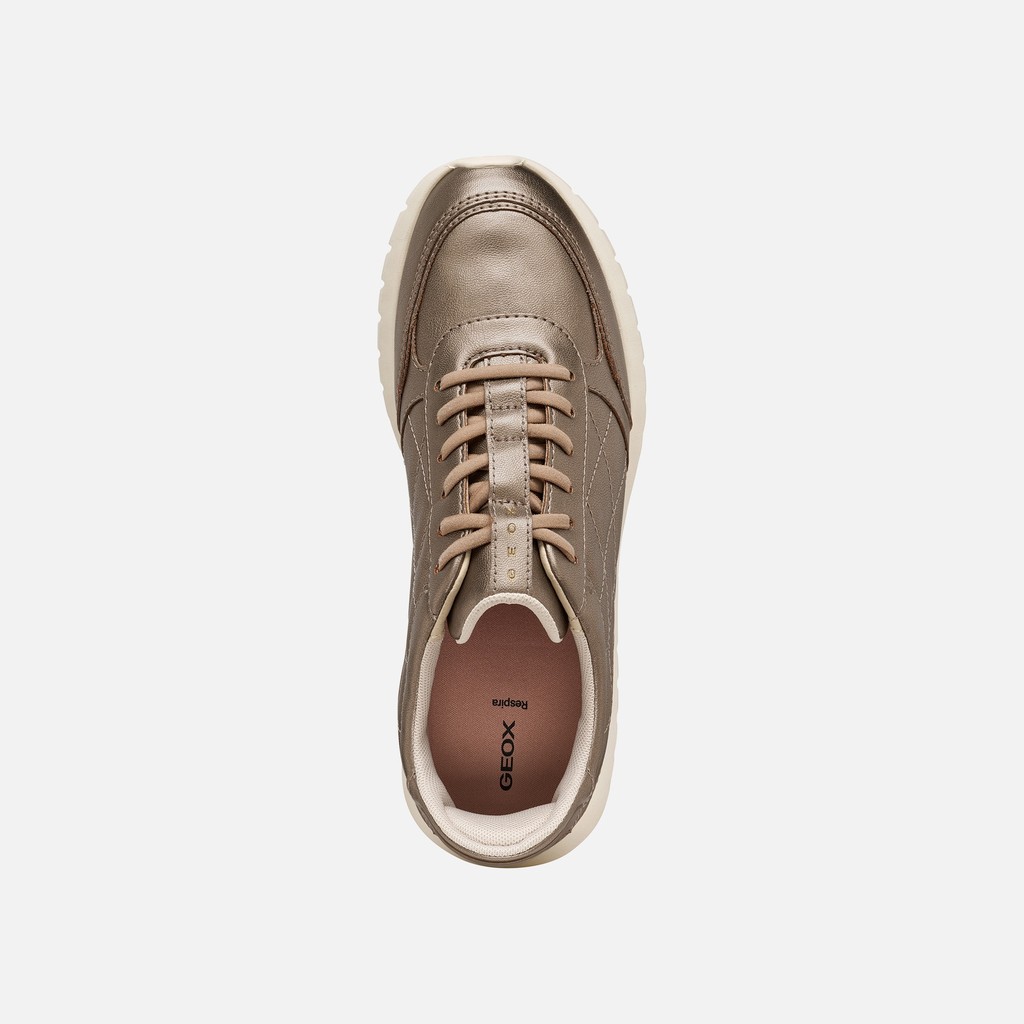 Baskets slip in SUKIE 2.0 PLUS FEMME Beige clair - image number 5 | GEOX
