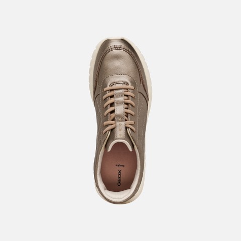 Baskets slip in SUKIE 2.0 PLUS FEMME Beige clair - image number 5 | GEOX